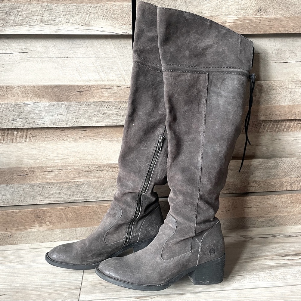 Born over the knee boots